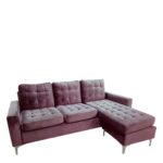 Καναπές Γωνιακός ArteLibre BLAZE Αναστρέψιμος Σάπιο Μήλο Ύφασμα 190x128x82cm - Image 4