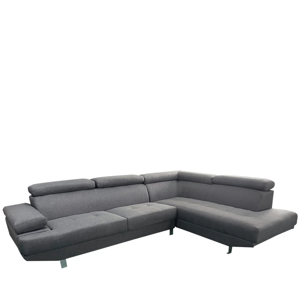 Καναπές Γωνιακός ArteLibre MASAL Γκρι Ύφασμα 280x185x85cm Καναπές Γωνιακός ArteLibre MASAL Γκρι Ύφασμα 280x185x85cm