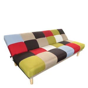 Καναπές Κρεβάτι Τριθέσιος ArteLibre SELKIE Πολύχρωμο Ύφασμα 180x80x75cm - Image 3