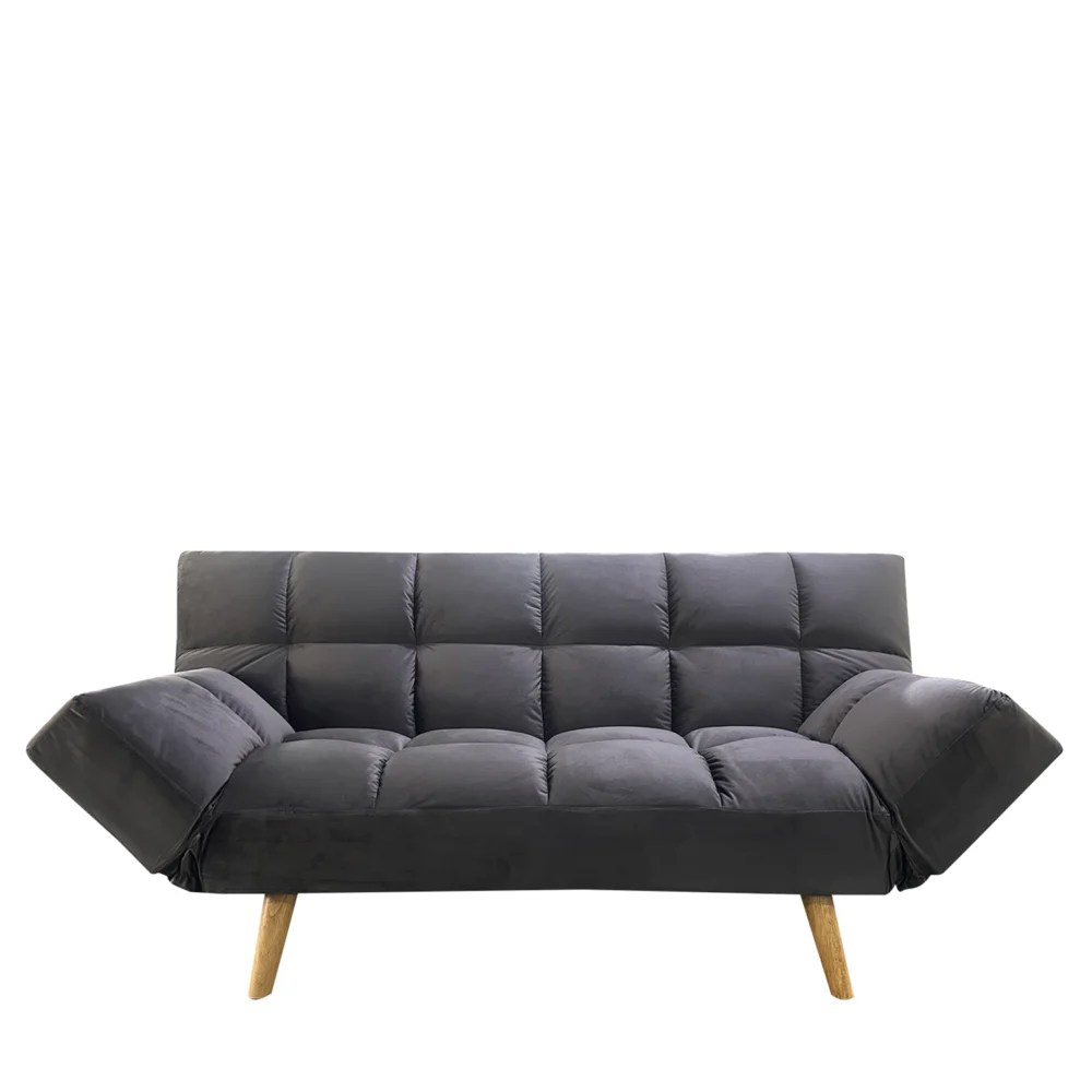 Καναπές Κρεβάτι Τριθέσιος ArteLibre ELVINA Γκρι Ύφασμα 182x82x88cm Καναπές Κρεβάτι Τριθέσιος ArteLibre ELVINA Γκρι Ύφασμα 182x82x88cm