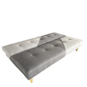 Καναπές Κρεβάτι Τριθέσιος ArteLibre NERISSA Αποχρώσεις Γκρι Ύφασμα 178x87x78cm - Image 4