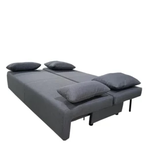 Καναπές Κρεβάτι Τριθέσιος ArteLibre URBAN LOUNGE 3S Σκούρο Γκρι Ύφασμα 194x93x72cm - Image 2