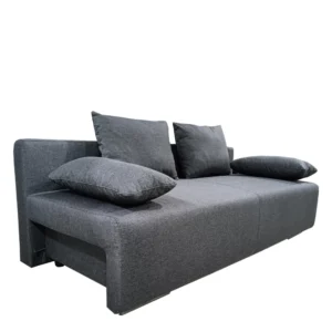 Καναπές Κρεβάτι Τριθέσιος ArteLibre URBAN LOUNGE 3S Σκούρο Γκρι Ύφασμα 194x93x72cm
