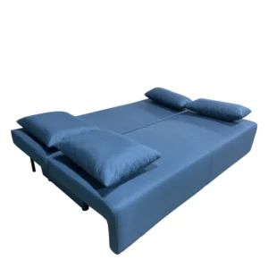 Καναπές Κρεβάτι Τριθέσιος ArteLibre URBAN LOUNGE 3S Μπλε Ύφασμα 194x93x72cm - Image 3