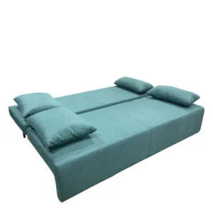 Καναπές Κρεβάτι Τριθέσιος ArteLibre URBAN LOUNGE 3S Τιρκουάζ Ύφασμα 194x93x72cm - Image 3