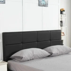 Κρεβάτι ArteLibre ANEMONE Μαύρο PU Με Αποθηκευτικό Χώρο 217.5x170.5x100cm(Στρώμα 160x200cm) - Image 6