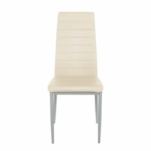 Καρέκλα ArteLibre ROSE Μπεζ PVC 53x39x96cm - Image 2