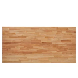 Τραπέζι Τραπεζαρίας ArteLibre DRYOPIS Φυσικό/Μαύρο Ξύλο/Μέταλλο 160x80x75cm - Image 3