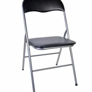 Kαρέκλα πτυσσόμενη ArteLibre Regale Μαύρο 44x48x82cm