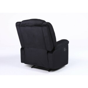 Πολυθρόνα Ανακλινόμενη ArteLibre CARINAE Μαύρο Βελούδο 93x90x100cm - Image 16