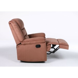 Πολυθρόνα Ανακλινόμενη ArteLibre CARINAE Καφέ Βελούδο 93x90x100cm - Image 14