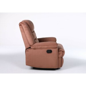 Πολυθρόνα Ανακλινόμενη ArteLibre CARINAE Καφέ Βελούδο 93x90x100cm - Image 15