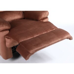 Πολυθρόνα Ανακλινόμενη ArteLibre CARINAE Καφέ Βελούδο 93x90x100cm - Image 10