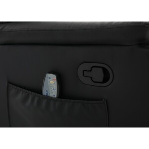 Πολυθρόνα Ανακλινόμενη ArteLibre RIGIL Με Λειτουργία Μασάζ Μαύρο PU 75x87x102cm - Image 9