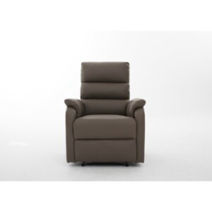 Πολυθρόνα Ανακλινόμενη ArteLibre RIGIL Με Λειτουργία Μασάζ Καφέ PU 75x87x102cm - Image 2