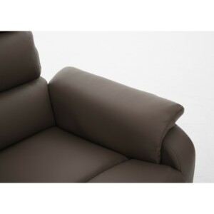 Πολυθρόνα Ανακλινόμενη ArteLibre RIGIL Με Λειτουργία Μασάζ Καφέ PU 75x87x102cm - Image 6