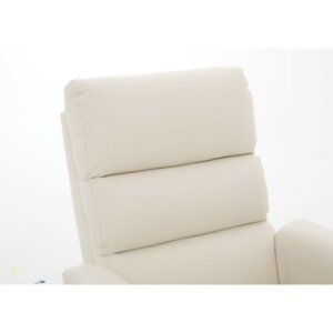 Πολυθρόνα Ανακλινόμενη ArteLibre RIGIL Με Λειτουργία Μασάζ Μπεζ PU 75x87x102cm - Image 5