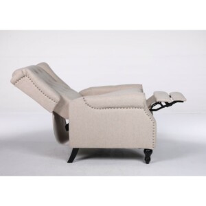 Πολυθρόνα Ανακλινόμενη ArteLibre ALNAIR Μπεζ Ύφασμα 78x85x104cm - Image 13