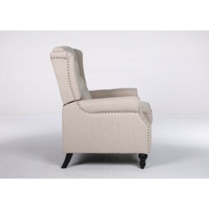 Πολυθρόνα Ανακλινόμενη ArteLibre ALNAIR Μπεζ Ύφασμα 78x85x104cm - Image 15