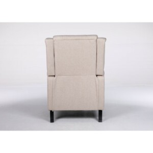 Πολυθρόνα Ανακλινόμενη ArteLibre ALNAIR Μπεζ Ύφασμα 78x85x104cm - Image 17