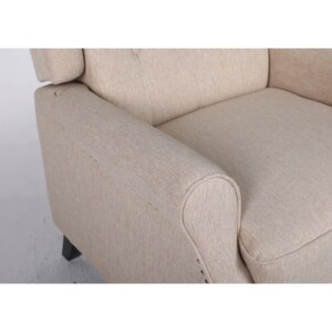 Πολυθρόνα Ανακλινόμενη ArteLibre ALNAIR Μπεζ Ύφασμα 78x85x104cm - Image 7