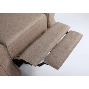 Πολυθρόνα Ανακλινόμενη ArteLibre ALNAIR Καφέ Ύφασμα 78x85x104cm - Image 12