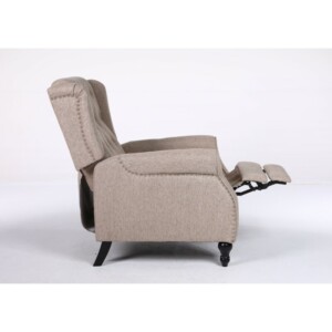 Πολυθρόνα Ανακλινόμενη ArteLibre ALNAIR Καφέ Ύφασμα 78x85x104cm - Image 14