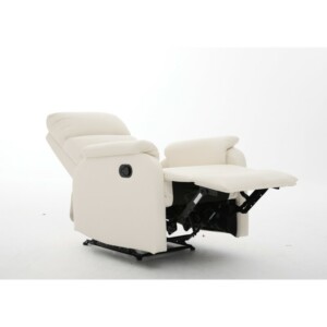 Πολυθρόνα Ανακλινόμενη ArteLibre TALITHA Μπεζ PU 79x97x101cm - Image 11