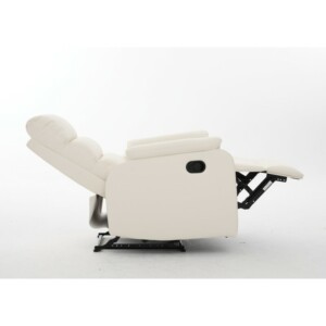 Πολυθρόνα Ανακλινόμενη ArteLibre TALITHA Μπεζ PU 79x97x101cm - Image 14