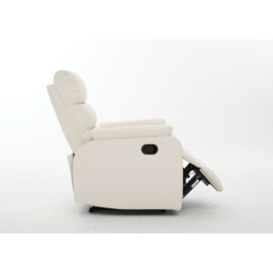 Πολυθρόνα Ανακλινόμενη ArteLibre TALITHA Μπεζ PU 79x97x101cm - Image 15