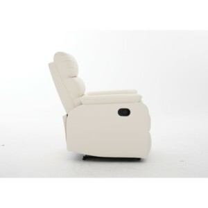 Πολυθρόνα Ανακλινόμενη ArteLibre TALITHA Μπεζ PU 79x97x101cm - Image 16