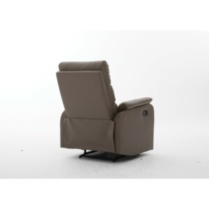 Πολυθρόνα Ανακλινόμενη ArteLibre TALITHA Καφέ PU 79x97x101cm - Image 17