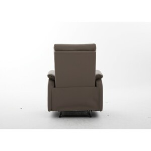 Πολυθρόνα Ανακλινόμενη ArteLibre TALITHA Καφέ PU 79x97x101cm - Image 18