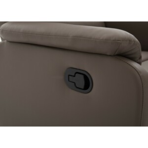 Πολυθρόνα Ανακλινόμενη ArteLibre TALITHA Καφέ PU 79x97x101cm - Image 9