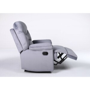 Πολυθρόνα Ανακλινόμενη ArteLibre NASHIRA Γκρι Βελούδο 88x90x99cm - Image 14