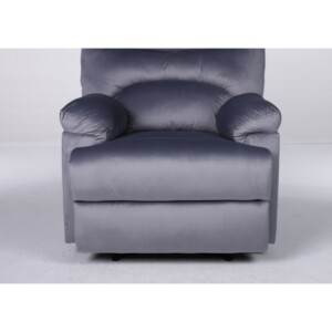 Πολυθρόνα Ανακλινόμενη ArteLibre NASHIRA Γκρι Βελούδο 88x90x99cm - Image 4