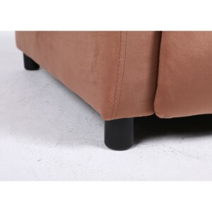 Πολυθρόνα Ανακλινόμενη ArteLibre TUREIS Καφέ Βελούδο 68x86x99cm - Image 9