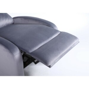 Πολυθρόνα Ανακλινόμενη ArteLibre TUREIS Γκρι Βελούδο 68x86x99cm - Image 12