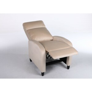 Πολυθρόνα Ανακλινόμενη ArteLibre ATRIA Εκρού Βελούδο 67.5x90x104cm - Image 11