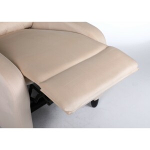 Πολυθρόνα Ανακλινόμενη ArteLibre ATRIA Εκρού Βελούδο 67.5x90x104cm - Image 12