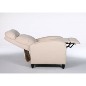 Πολυθρόνα Ανακλινόμενη ArteLibre ATRIA Εκρού Βελούδο 67.5x90x104cm - Image 13