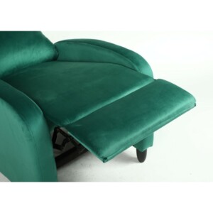 Πολυθρόνα Ανακλινόμενη ArteLibre ATRIA Πράσινο Βελούδο 67.5x90x104cm - Image 12