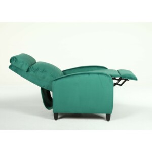 Πολυθρόνα Ανακλινόμενη ArteLibre ATRIA Πράσινο Βελούδο 67.5x90x104cm - Image 13