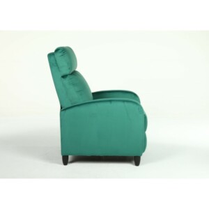 Πολυθρόνα Ανακλινόμενη ArteLibre ATRIA Πράσινο Βελούδο 67.5x90x104cm - Image 15