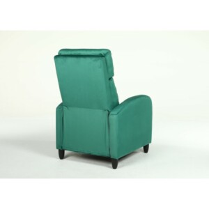 Πολυθρόνα Ανακλινόμενη ArteLibre ATRIA Πράσινο Βελούδο 67.5x90x104cm - Image 16