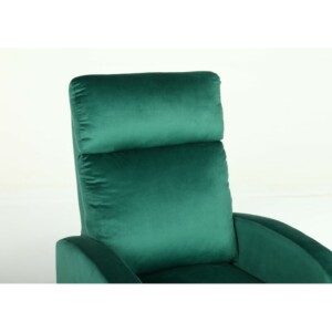 Πολυθρόνα Ανακλινόμενη ArteLibre ATRIA Πράσινο Βελούδο 67.5x90x104cm - Image 5