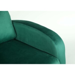 Πολυθρόνα Ανακλινόμενη ArteLibre ATRIA Πράσινο Βελούδο 67.5x90x104cm - Image 6