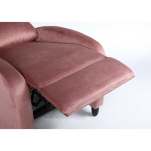 Πολυθρόνα Ανακλινόμενη ArteLibre ATRIA Σάπιο Μήλο Βελούδο 67.5x90x104cm - Image 12