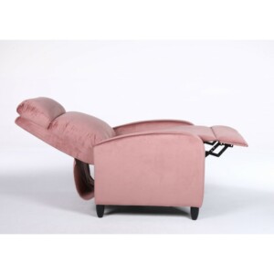 Πολυθρόνα Ανακλινόμενη ArteLibre ATRIA Σάπιο Μήλο Βελούδο 67.5x90x104cm - Image 13