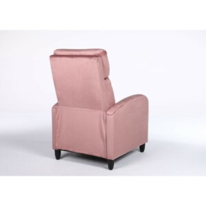 Πολυθρόνα Ανακλινόμενη ArteLibre ATRIA Σάπιο Μήλο Βελούδο 67.5x90x104cm - Image 16